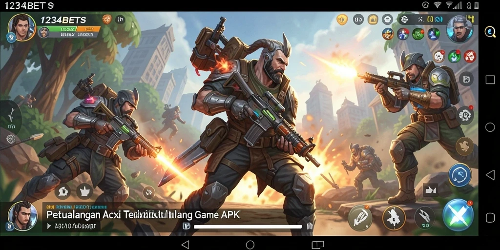 Gameplay seru dan menegangkan dalam 1234BETS.