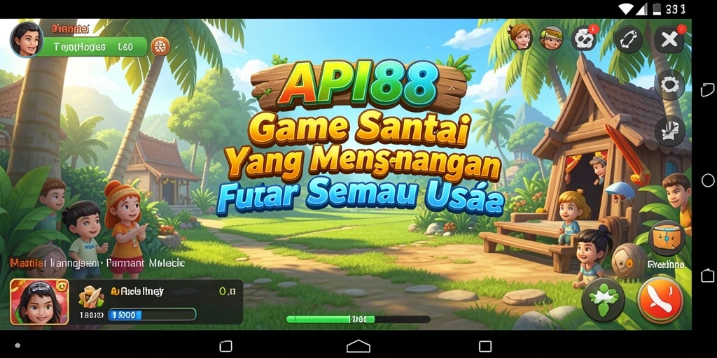 Gameplay menyenangkan dari API88 dengan karakter lucu dan tantangan menarik.
