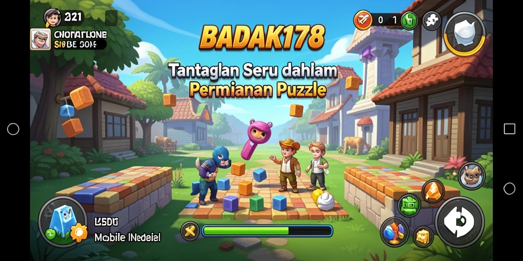 Screenshot gameplay BADAK178 dengan teka-teki menarik yang menantang.
