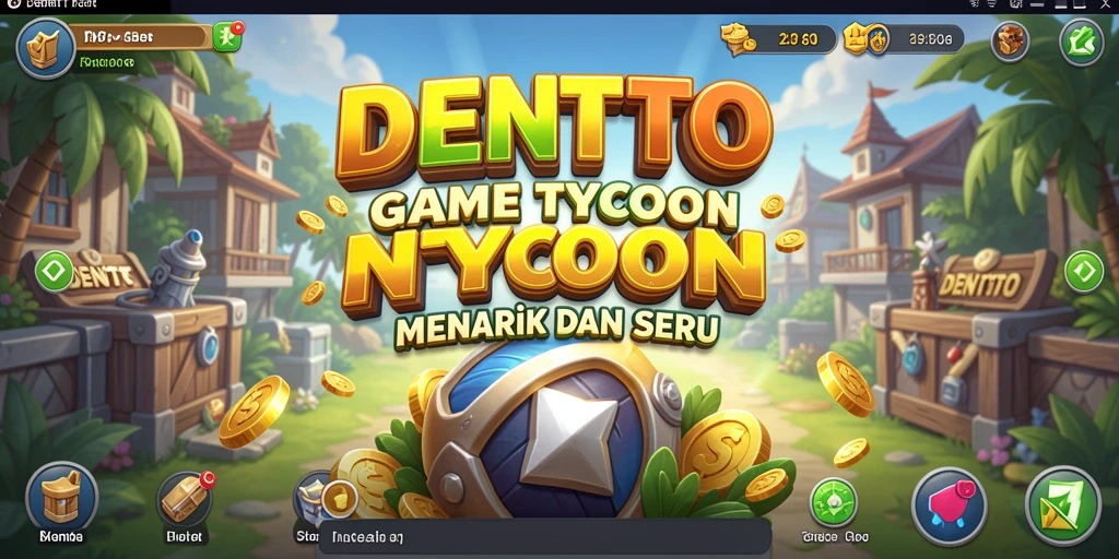 Gambaran visual gameplay DENTOTO yang menarik dan interaktif.