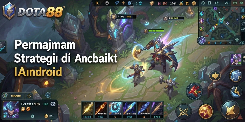 Tangkapan layar DOTA88 menampilkan aksi pertempuran yang mendebarkan.