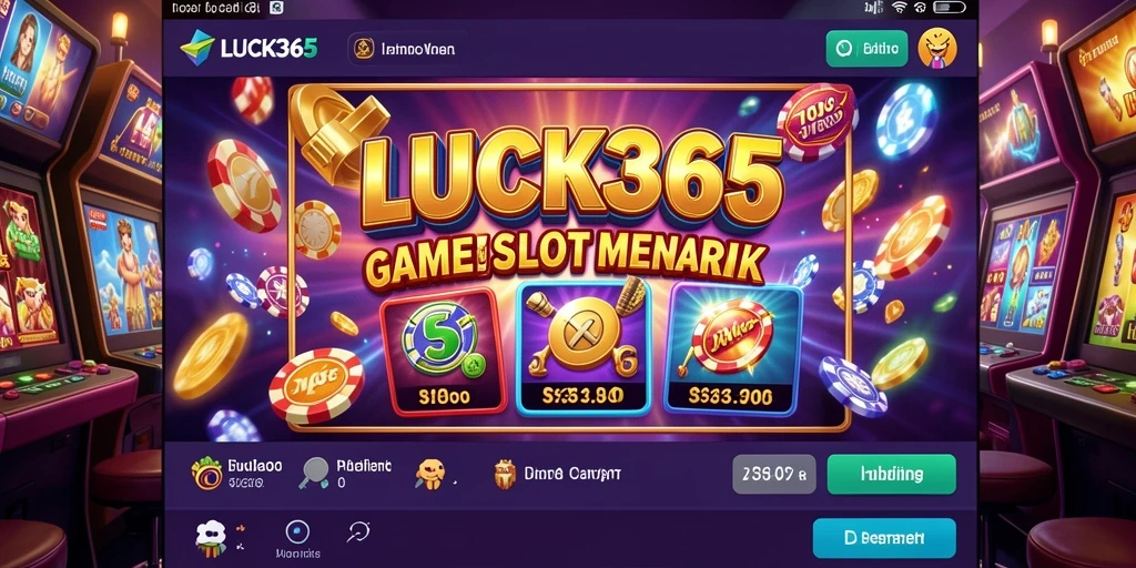 Screenshot menarik dari gameplay Slot di LUCK365.