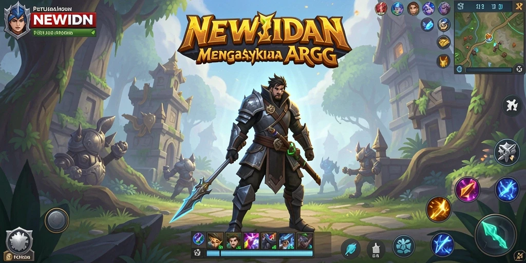 Gameplay seru di dunia fantasi yang luas.
