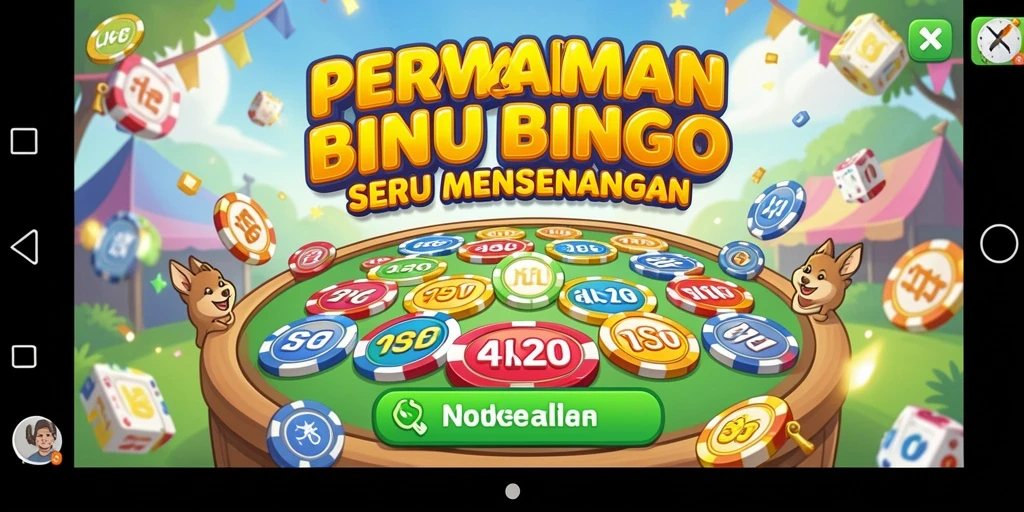 Screenshot gameplay menunjukkan momen seru bermain Bingo.