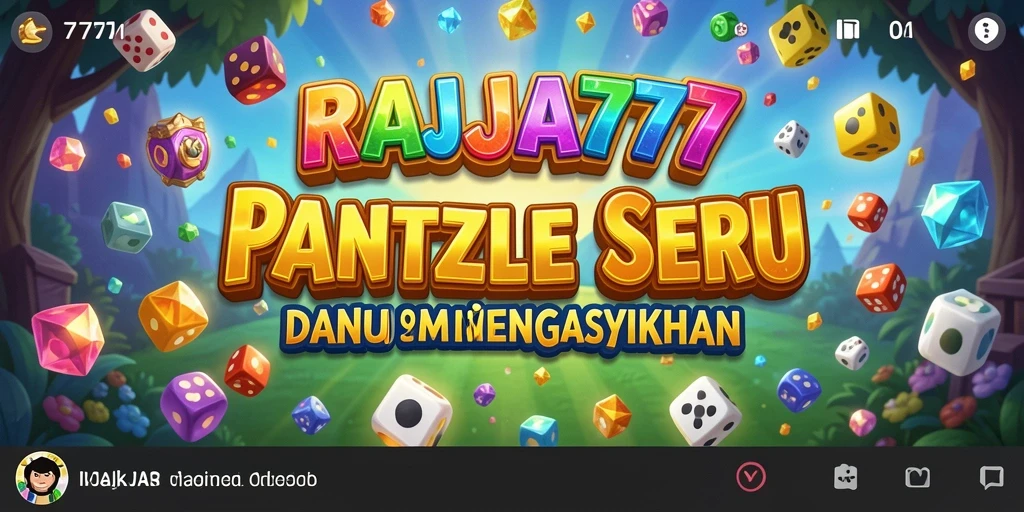 Tampilan seru gameplay RAJA777 dalam menyelesaikan teka-teki.