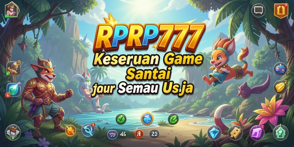 Tampilan gameplay menarik dan interaktif dari RPRP777.